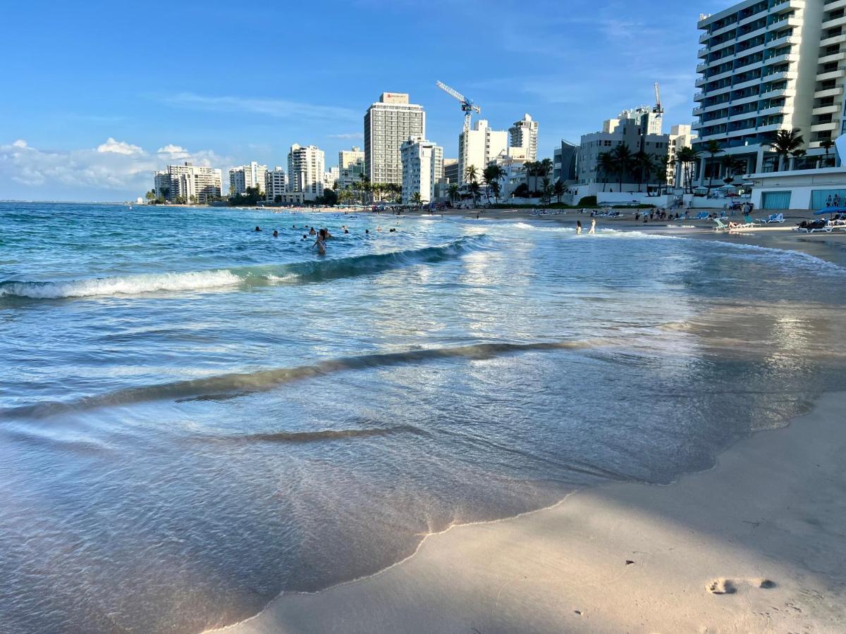 Condado Beachfront Tantra Apartment San Juan Buitenkant foto