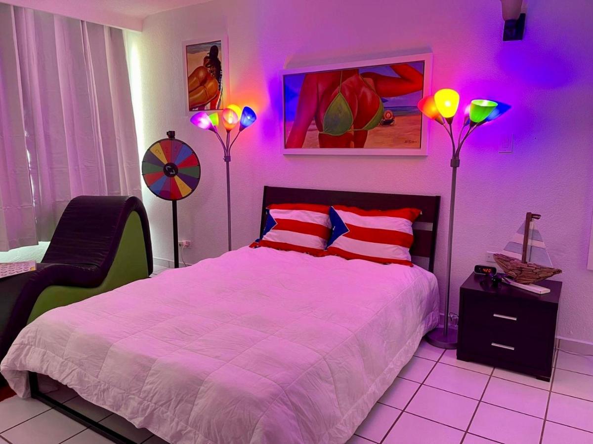 Condado Beachfront Tantra Apartment San Juan Buitenkant foto