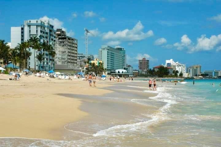 Condado Beachfront Tantra Apartment San Juan Buitenkant foto